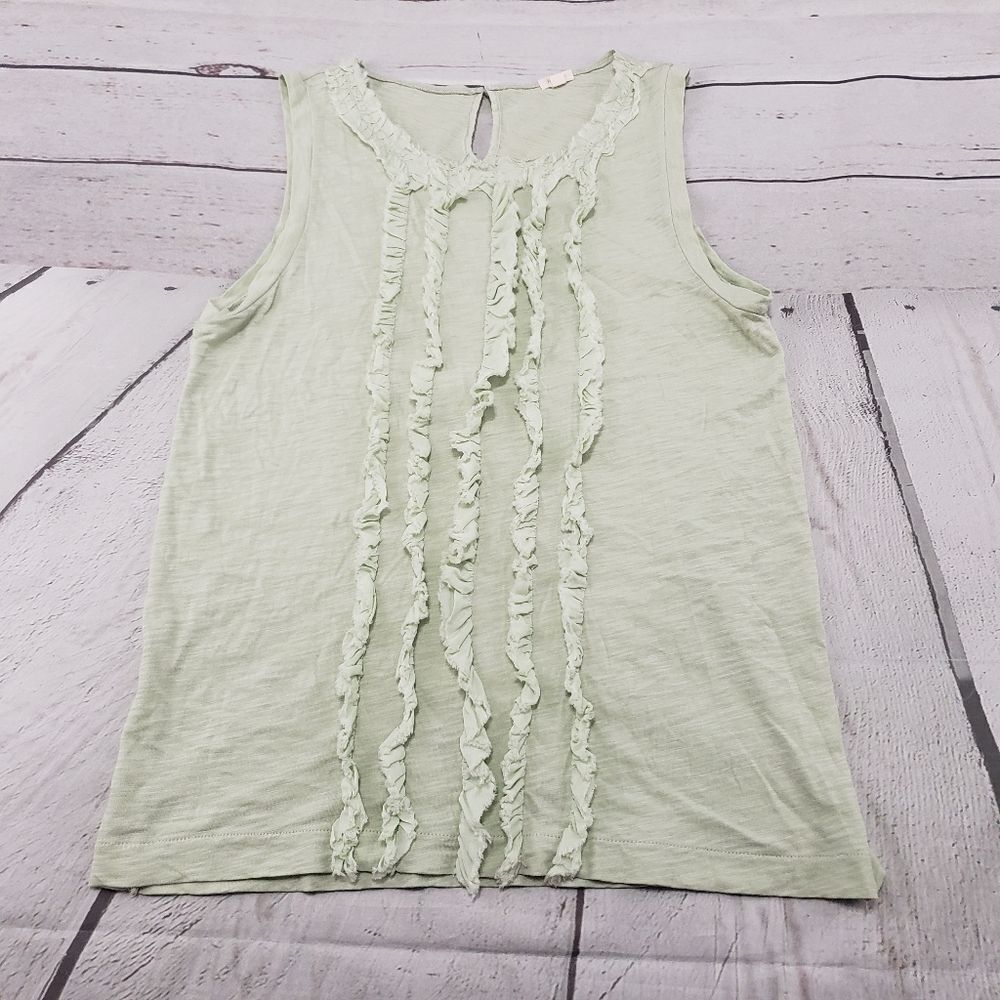 J. Crew Top Size XS Sleeveless Mint Color Used